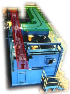 Rendering of a Kolene Kontinuous Plus paint stripping system