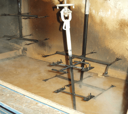 Hook, Rack & Fixture Stripping – Molten Salt